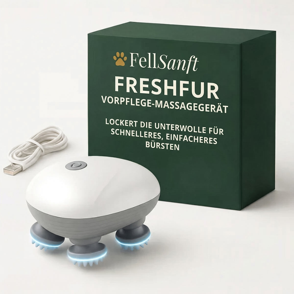 FreshFur Vorpflege-Massagegerät